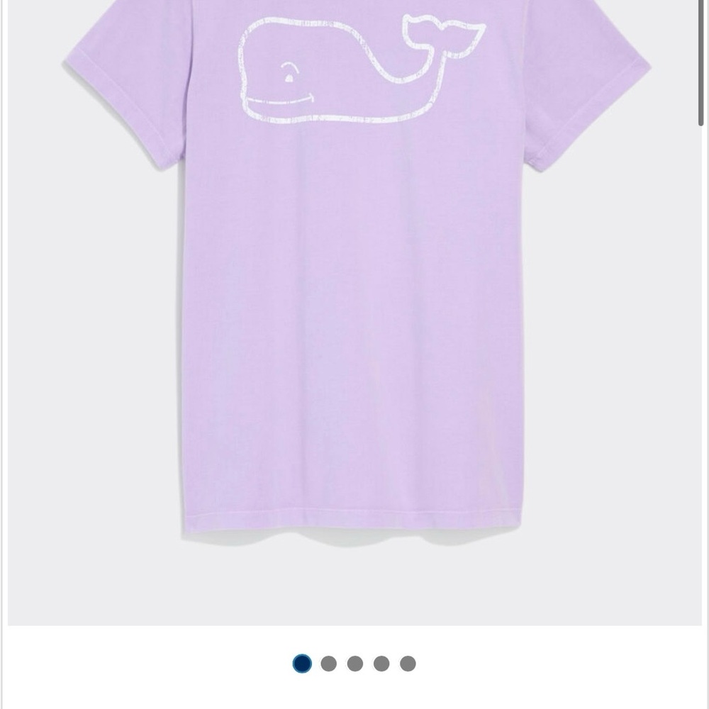 Vineyard Vines womens Lilac Whale Graphic Tee-New with tags.  Medium